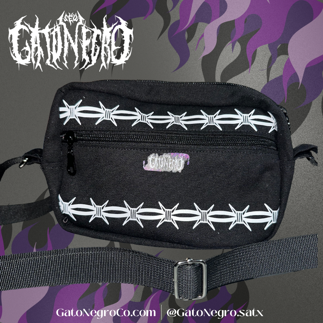 Barbed wire crossbody