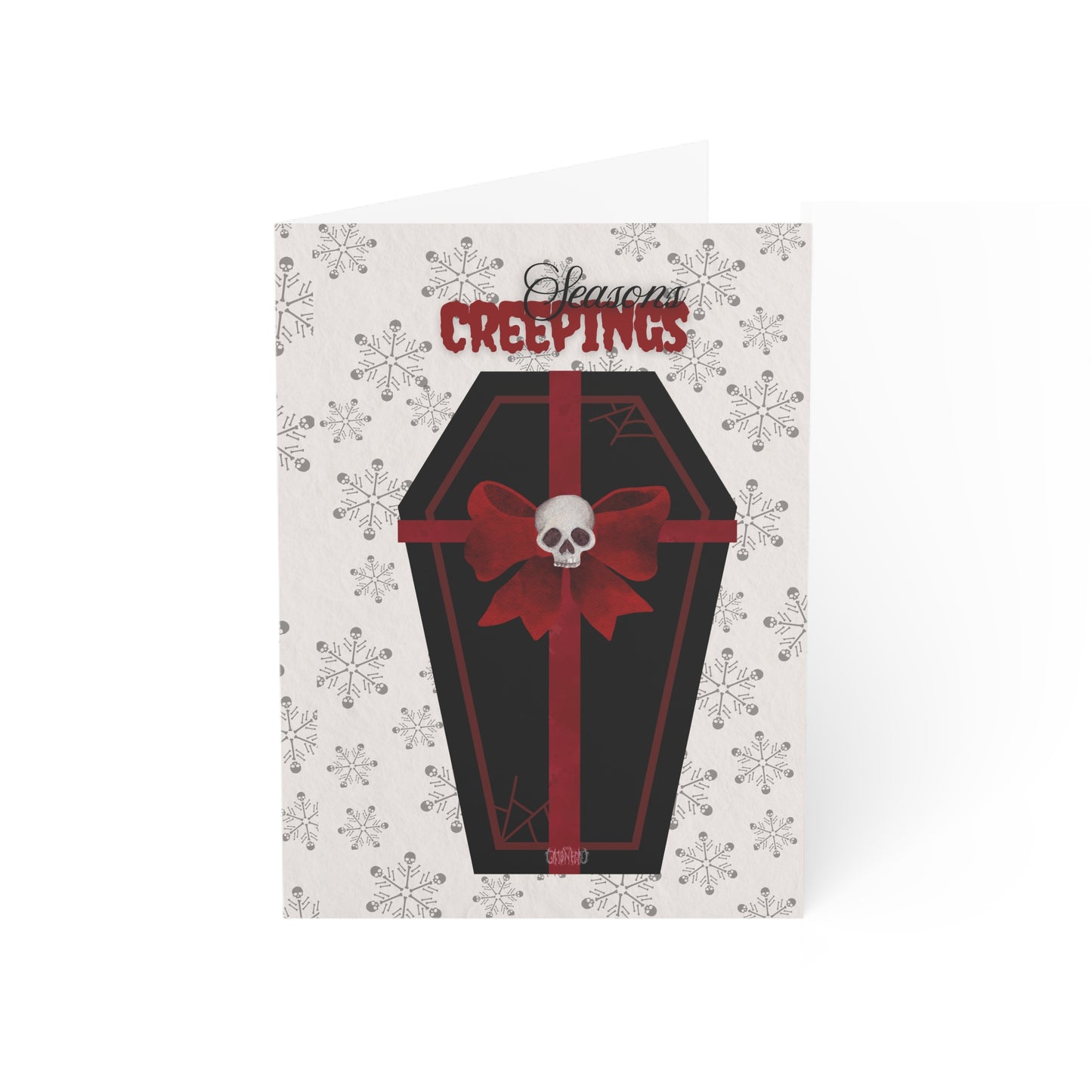 Seasons creepings Greeting card