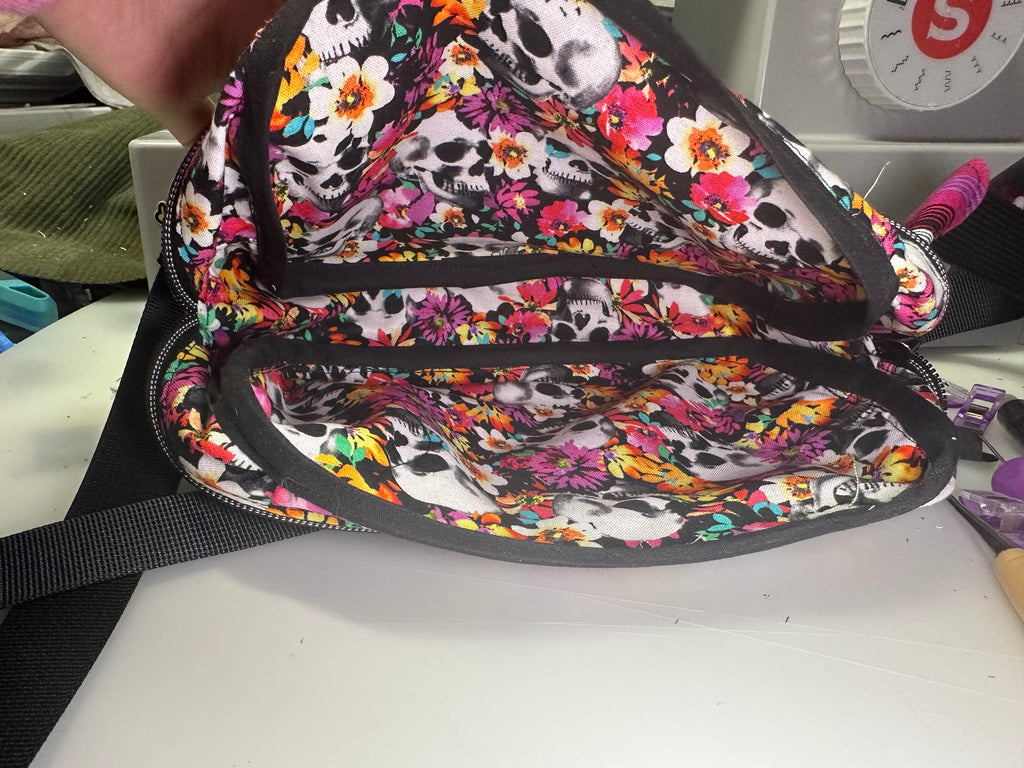 Fiesta mini moon bag.