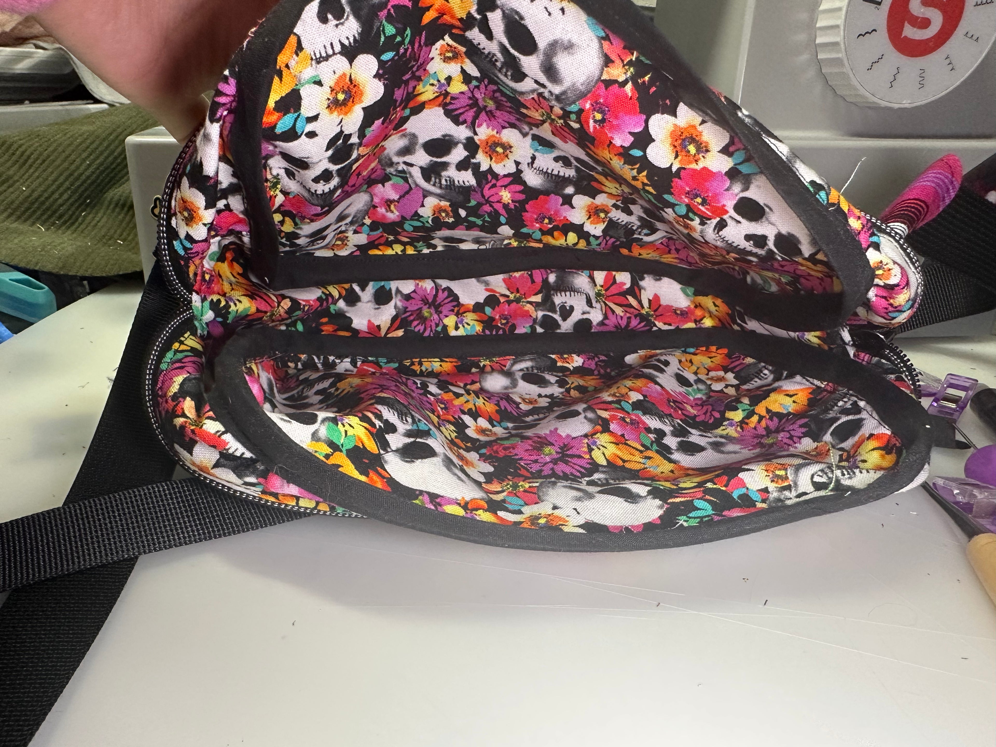 Fiesta mini moon bag.