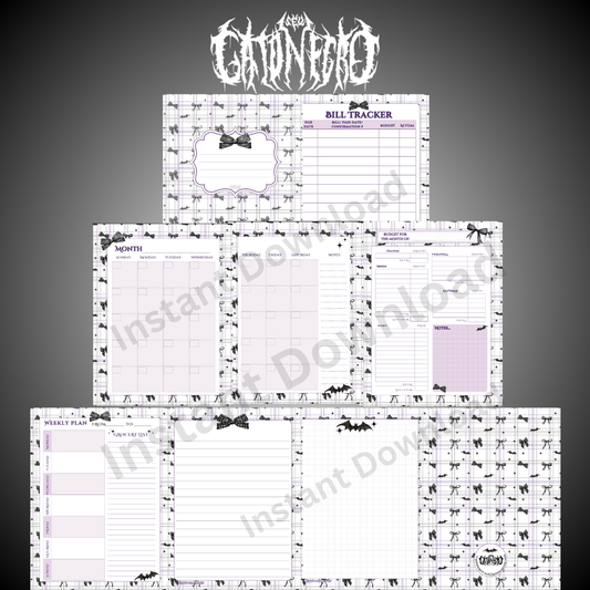 Bats&Bows Planner (digital)