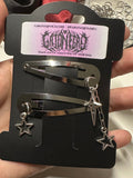 Dangle Star Hair clips