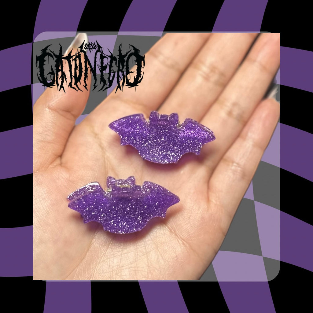 Baby Bat claw clips