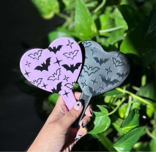 Bat handheld mirror