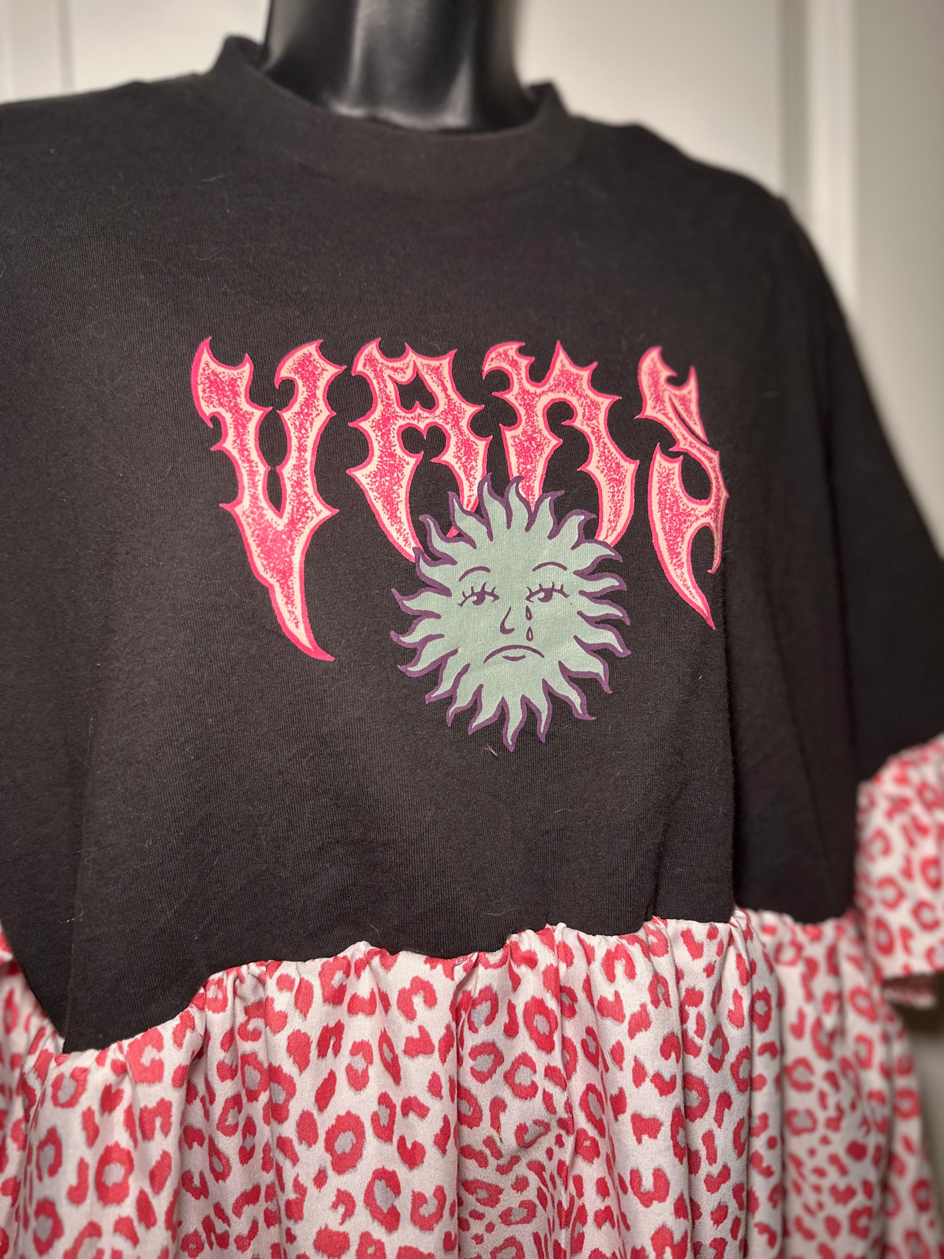 Pink ‘Vans’ T-shirt Dress