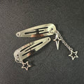 Shooting star dangle clip