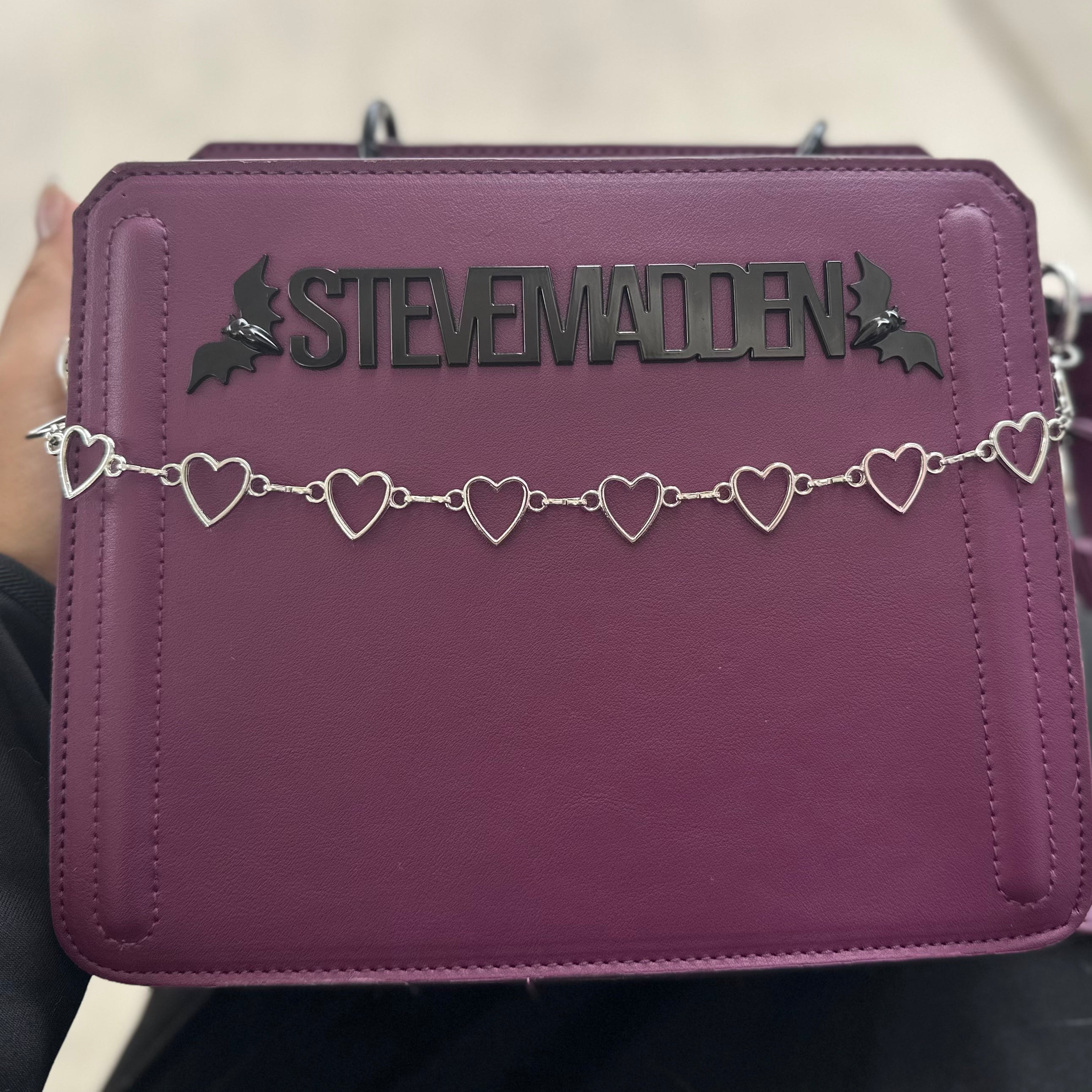 Linked Hearts purse chain