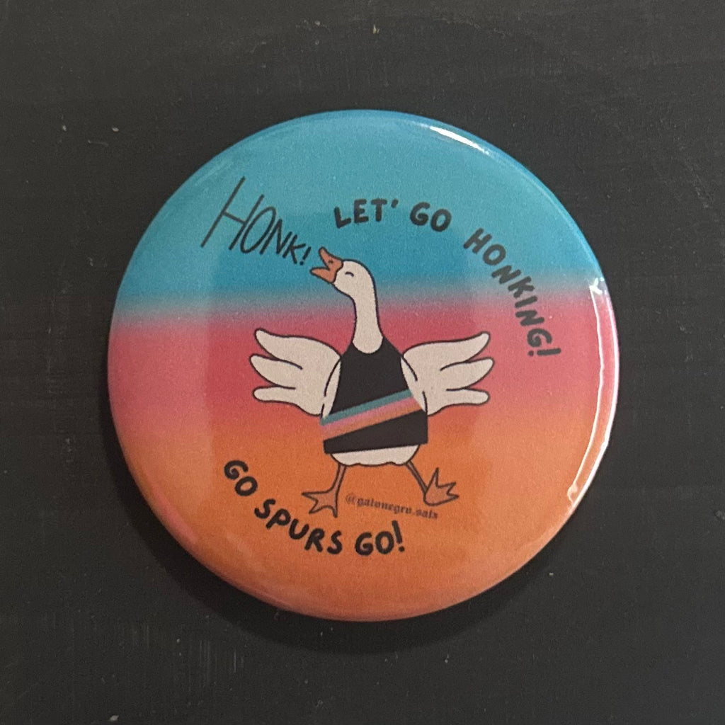 Goose Honkin’ Spurs pin