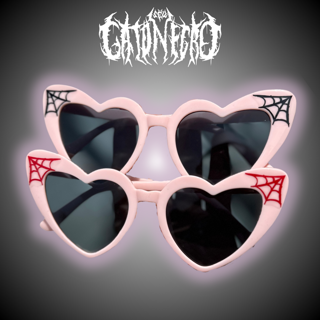 pink heart sunnies