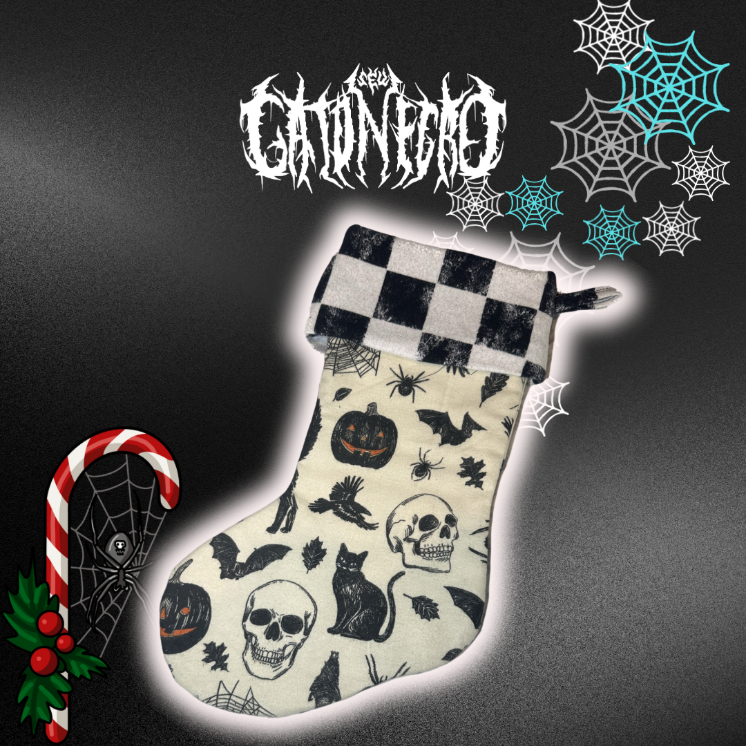 spooky holiday stockings