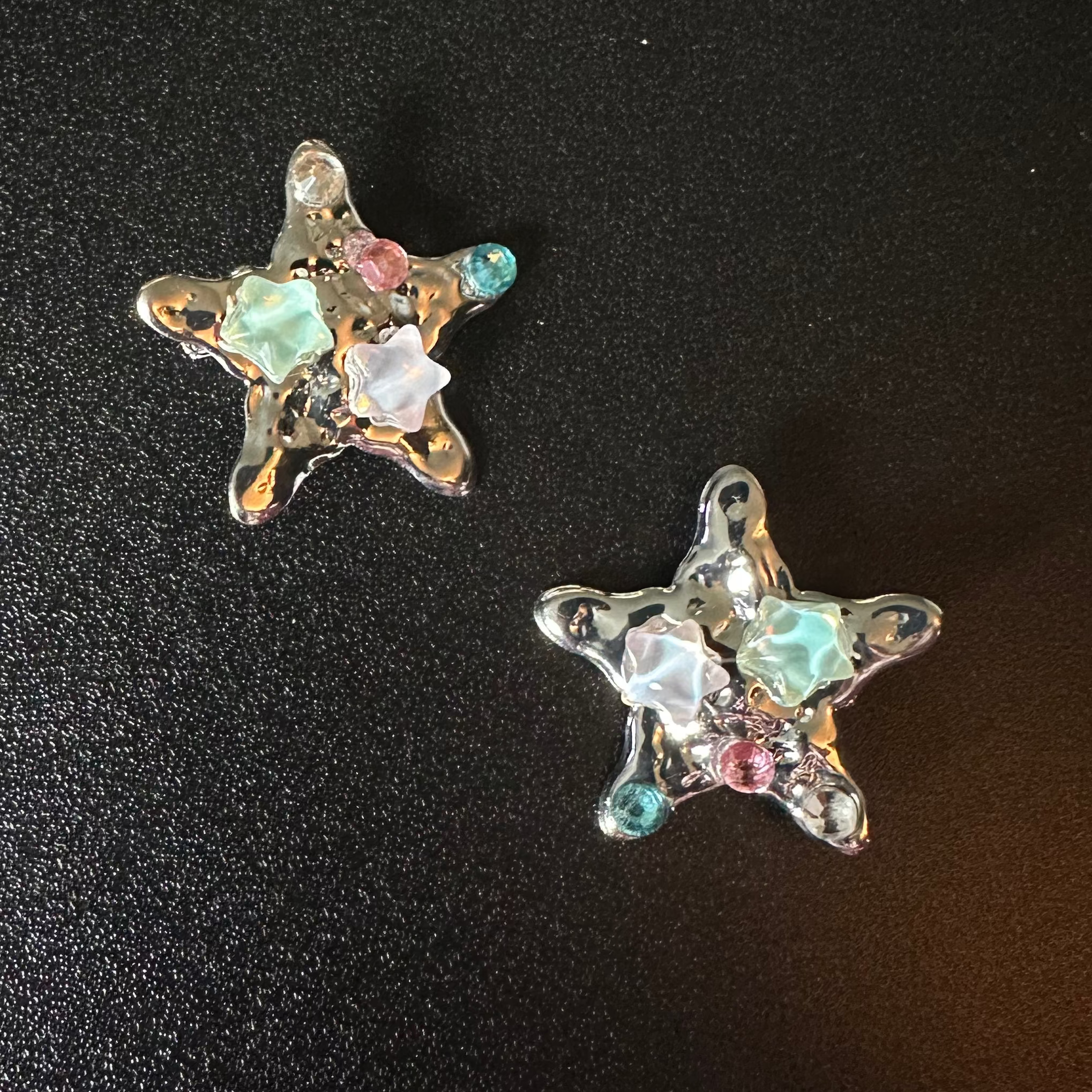Tiny starfish clips