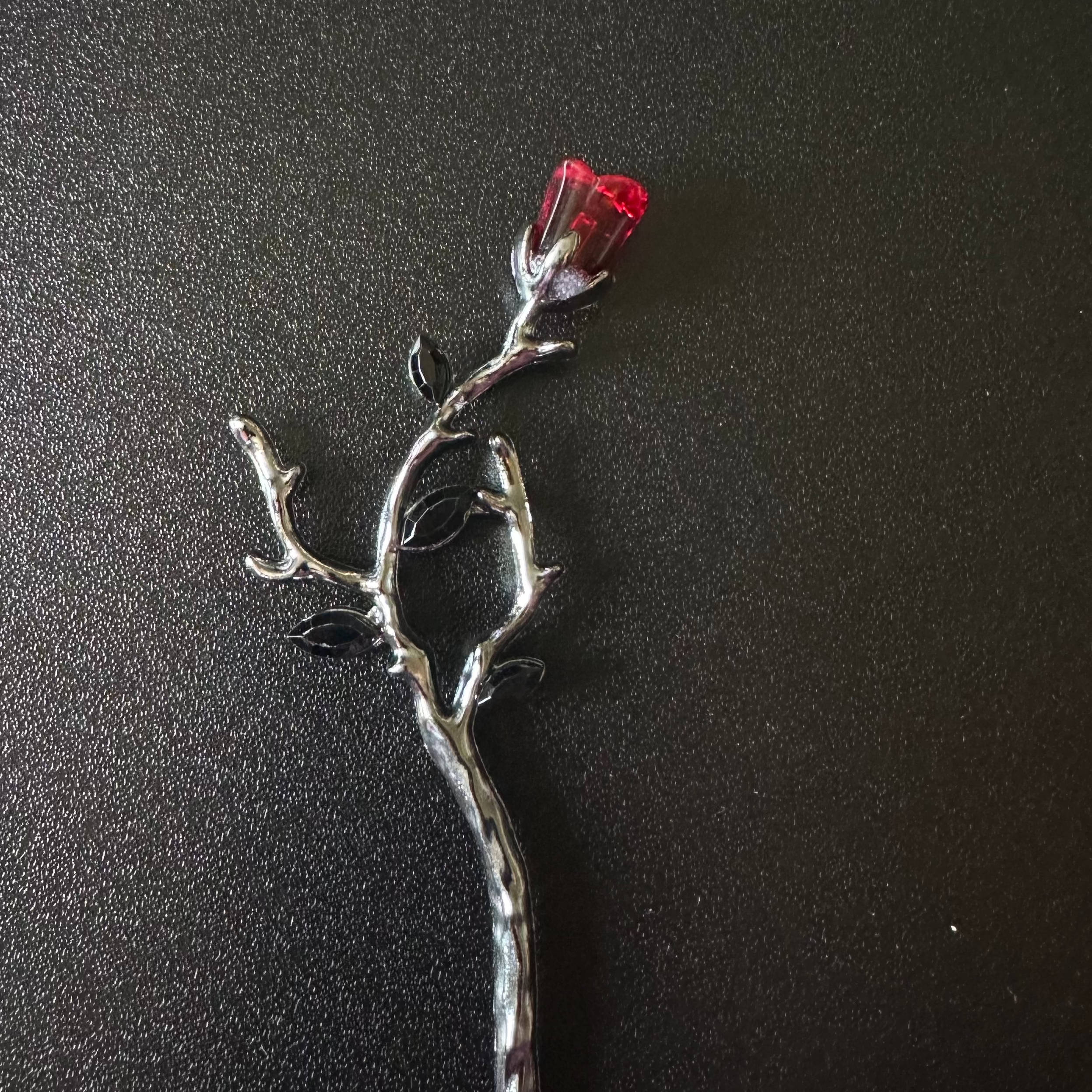 Rose Gem hair pin