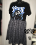 Blue/ grey ‘ghost’ t-shirt dress