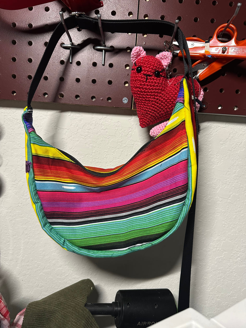 Fiesta mini moon bag.